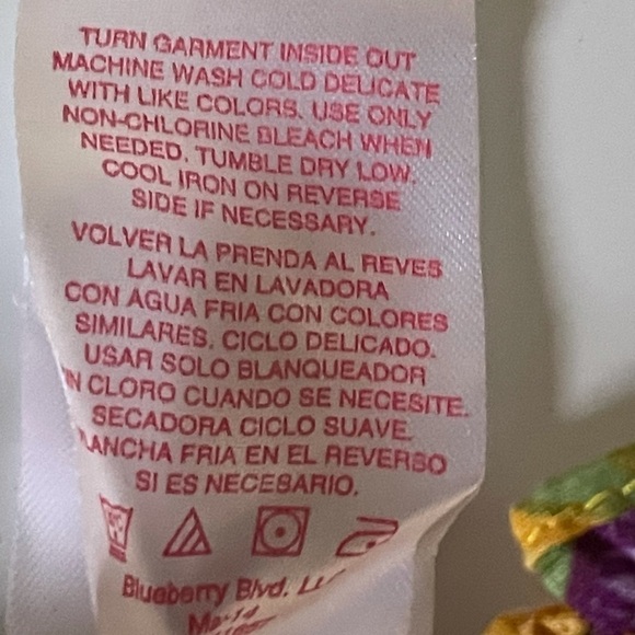 Halter sundress cotton 4 tiered multi color and pattern summer party size 2T - Picture 6 of 8